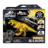 Dinosaurio Tiranosaurio Rex Jurassic World Dig Discover Gel