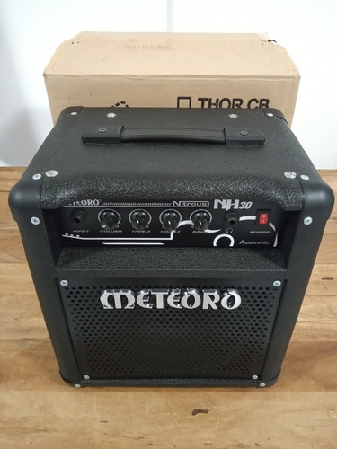 Caixa Amplificada Meteoro Nitrous Na30 Para Violão 30w Rms