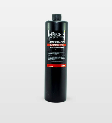 Shampoo Capilar Impronta Matizador Rojo 1 Litro Profesional