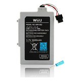Wii U Gamepad 3600 Mah Batería Recargable De Reemplazo Por O