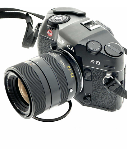 Leica R8 Black + Vairo Elmar 35-70mm F/4 Impecable 2000bille