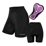 Bicicleta Shorts Bike Lixada Acolchada Para Montar En Bicicl