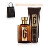 Colônia Club 6 Voyage Eudora 95ml + Shampoo 250ml + Sacola