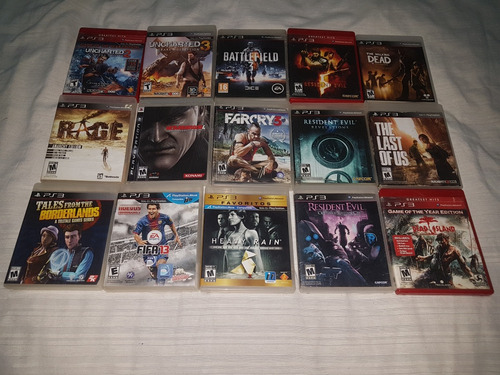 Lote De Juegos Play 3 Usados Muy Buen Estado