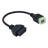 Adaptador De Diagnóstico Para Motocicleta Cable Canbus Obd2