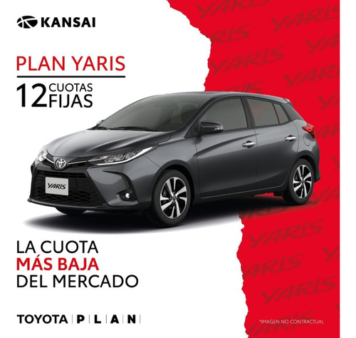 Toyota Plan Yaris Xls Cvt 5p 1.5  $ 21.158.000