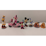 Set Muñecos Mickey Y Amigos Disney Importados Usados