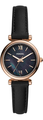 Reloj Pulsera Mujer  Fossil Es4700 Negro