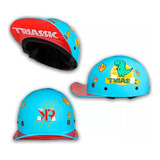 Casco Niño Niña Tipo Gorra Moto Bici Skate Retro Chopper