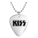 Kiss - Collar Medalla Rock Pua Gotico Metal Emo 01