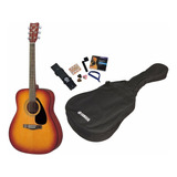 Guitarra Acústica Folk Yamaha F310-p Tbs Funda Y Accesorios
