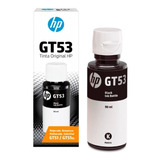 Botella De Tinta Original Hp Gt53 Negra Remplazo De Gt51 