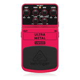 Pedal Para Guitarra Ultra Metal Um300 - Behringer