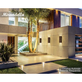 3 Arandelas Madeira Rústica Parede Moderna Glamour + Led