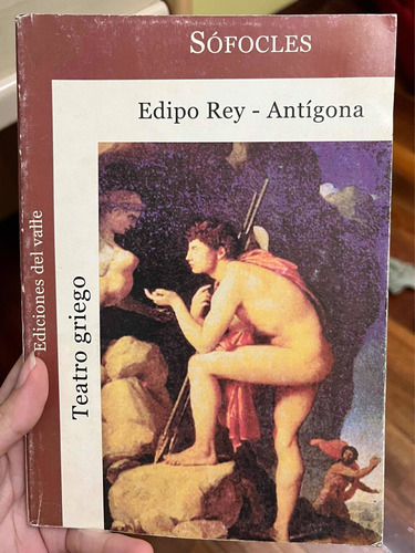 Libro Edipo Rey - Antigona De Sofocles. Ediciones Del Valle