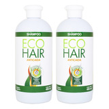 Eco Hair Kit X2 Shampoo Anticaída Fortalecedor Pelo Grande