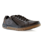 Zapatillas Cuero Hombres 517408-04 Pegada Tienda Oficial