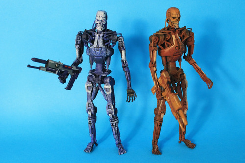 Endoskeleton Assault 2-pack Robocop Vs Terminator Neca