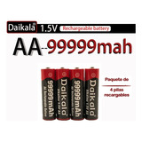 Pilas - 4 Baterías Recargables Aa