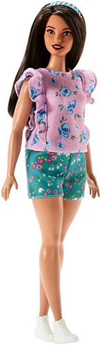 Barbie Floral Volantes Muñeca De Moda
