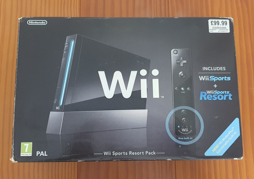 Nintendo Wii Europeu Completo Na Caixa