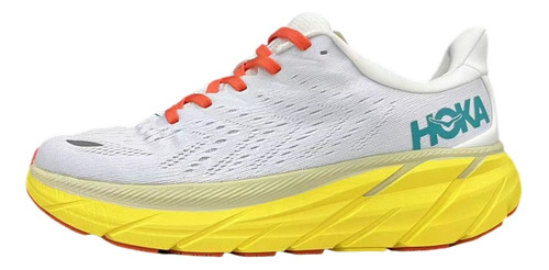 Hoka One One Clifton 8 Gelo Amarelo Leia A Descrição