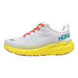 Hoka One One Clifton 8 Gelo Amarelo Leia A Descrição