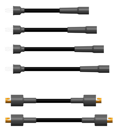 Cables Bujias Epdm Hy Power Para Phantom Turbo 2.2 87-89 Nal