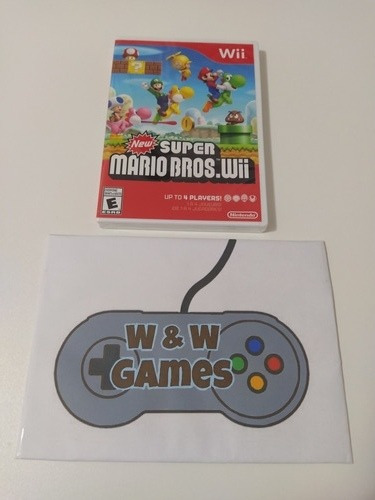 Nintendo Wii - Wii - New Super Mario Bros.wii - Lacrado.
