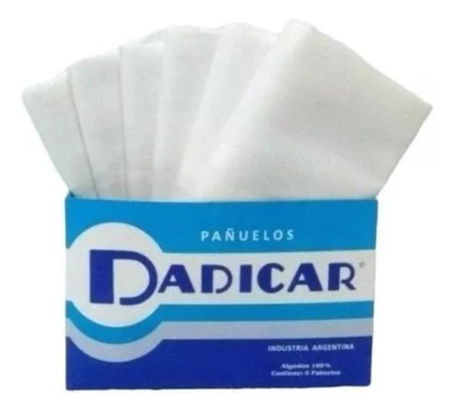 Pack X 6 Pañuelos Dadicar Hombre