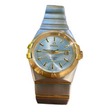 Reloj Omega Constellation Co-axial Hombre Acero Oro