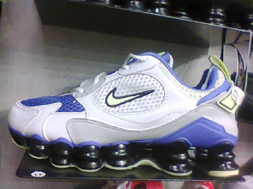 Tenis Nike Shox Tlx 2020 Branco E Azul Nº41 Original!