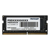 Memoria Ram Signature Color Negro  16gb 1 Patriot Psd416g320081s