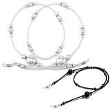 Cadena Para Lentes - Simrcio 2pcs Women Pearl Eyeglass Chain