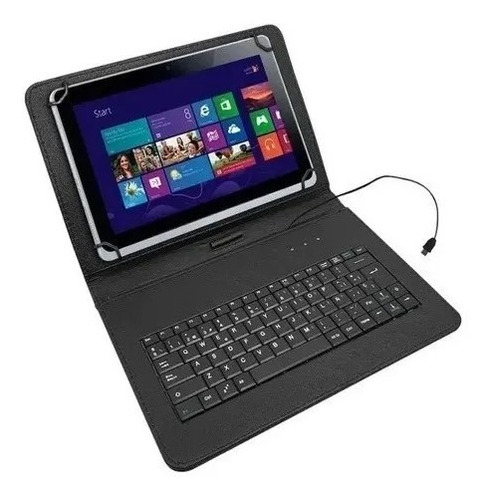 Funda Con Teclado Universal Tablet 7 Pulgadas 