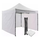 Carpa Toldo Plegable 3x3m Jardín Reforzado Paredes Lona Impe