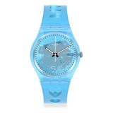 Swatch Analog Gz353, Azul, Tira, Azul, Tira