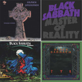 4 Cds Black Sabbath Master Of Reality, Tyr, Forbidden, Headl