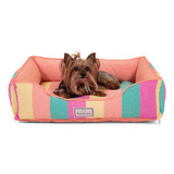 Cama Cachorro Gato Caminha Pet Dupla Face Luxo Corale - M