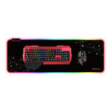 Mousepad Gamer Antideslizante Retroiluminado Rgb Meetion