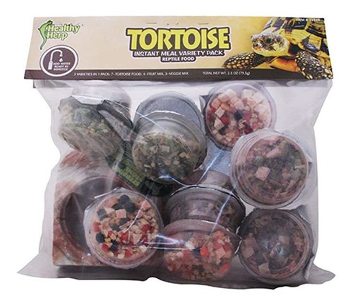 Herp Sana Instantánea De Comidas Tortuga Variedad De Comidas