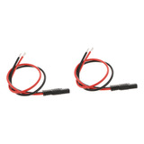 2pcs 12awg 30a Batería Solar Sae Arnés De Cable De