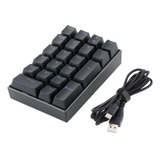 Mini Numpad Led Retroiluminado Numérico Usb-c Teclado De