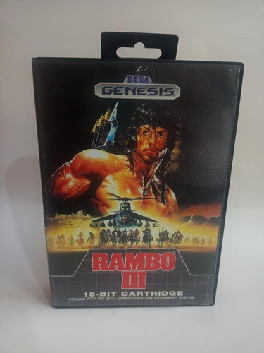 Rambo Iii Original Cib Sega Genesis
