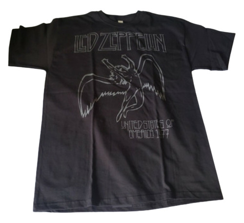 Playera De Rock Led Zeppelin Estampada L 