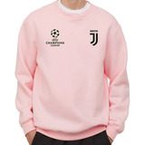 Buzo Saco Cuello Redondo Crewneck Juventus Champions League 