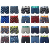 Pack 3 Docenas Boxer Uomo X Mayor Talles Variados Colores 