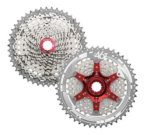 Cassete Bike K7 Sunrace Mx3 10v 11x46 Dentes 11-46 Cog 11/46