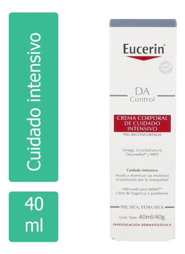 Eucerin Da Control Caja Con Tubo Con 40 Ml