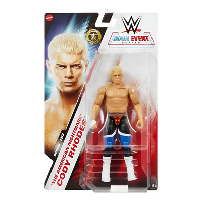 Mattel Wwe Main Event Cody Rhodes Figura | Envío gratis